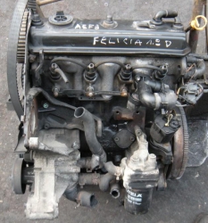 Фото двигателя Skoda Felicia универсал II 1.9 D