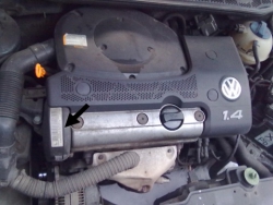Фото двигателя Volkswagen Caddy фургон II 1.4
