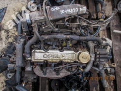 Фото двигателя Opel Astra F хэтчбек 1.4 Si